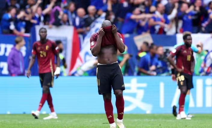 比利时队在比赛中遭遇了无情淘汰 比利时队在比赛中遭遇了无情淘汰