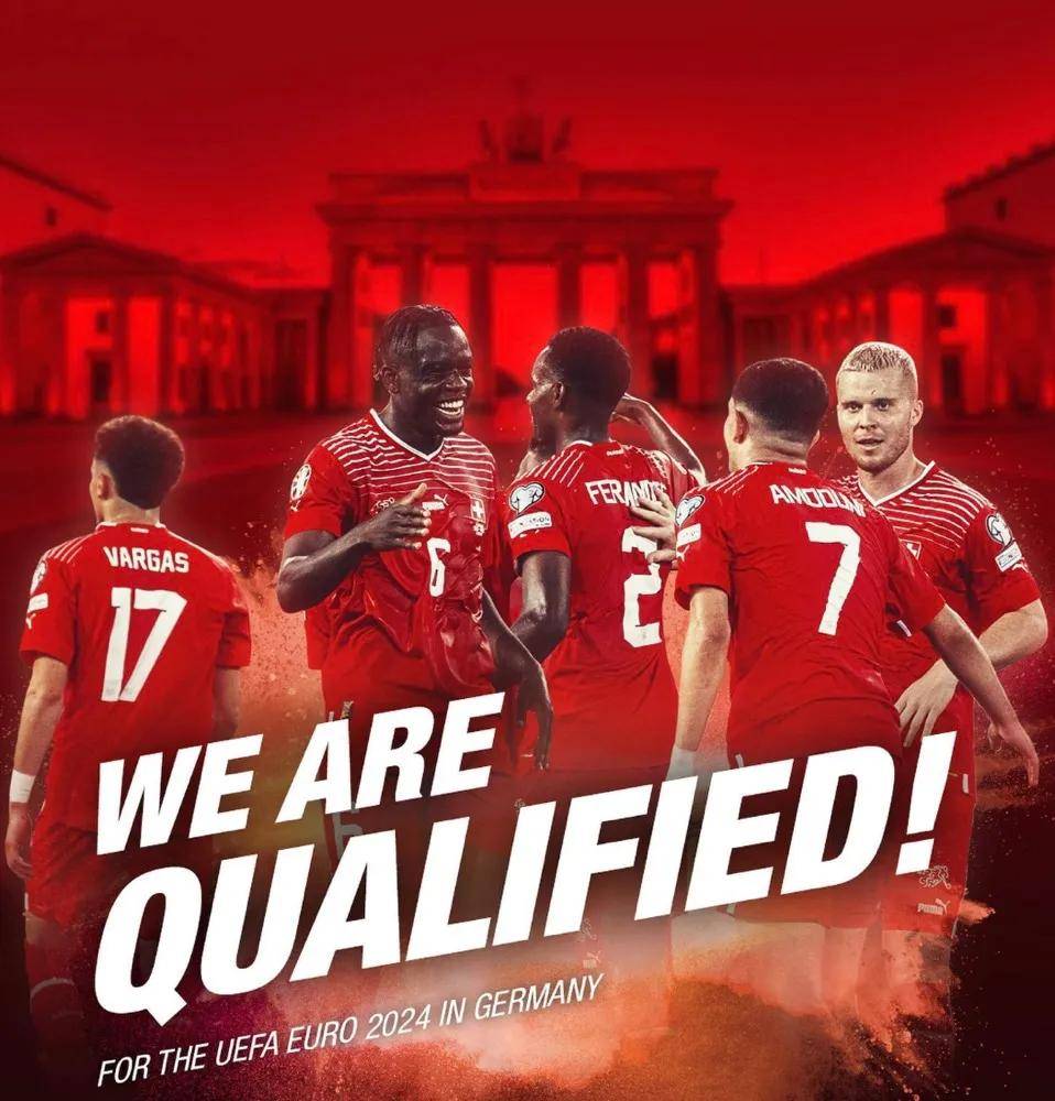 瑞士主场取胜立陶宛，成功晋级欧洲杯资格的简单介绍