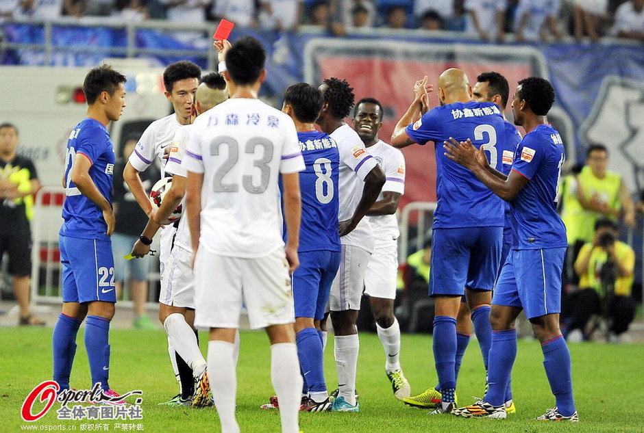 江苏舜天客场失利,天津泰达连胜 江苏舜天客场失利,天津泰达连胜